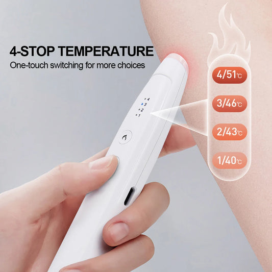 Electronic Mosquito Bite Pen Natural Portable Mosquito Insect Bite Relieve Itching Pen Mosquito Bite Heat Pen for Adult Children
