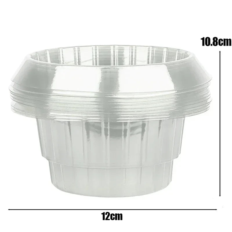 10x Plant Garden Protective Cover Snail Collar Slug Flower Pot Guard Protectors Reusable Agricultural Plant Guard From Insects