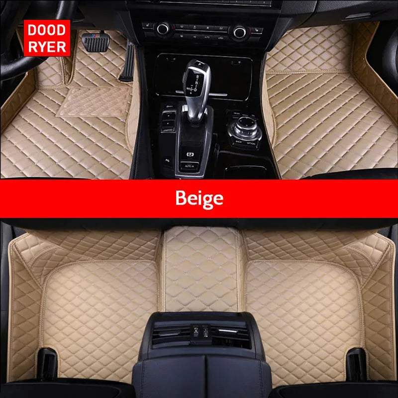 DOODRYER Custom Car Floor Mats For Tesla Model X Auto Carpets Foot Coche Accessorie