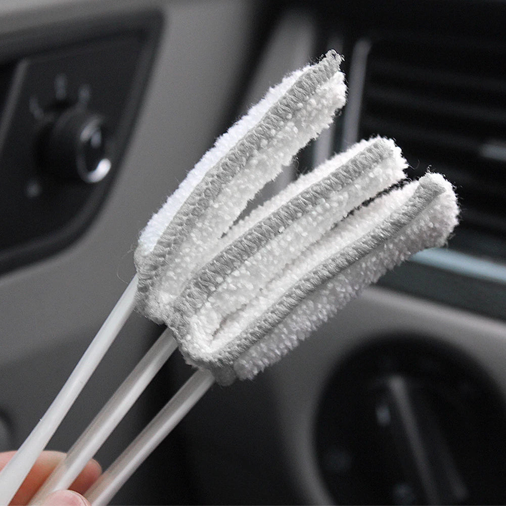 Car Cleaning Brush Air Conditioning Vent Brush Detailing Dust Removal
