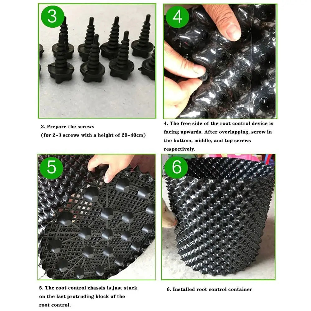 Air Pruning Plant Root Control Nursery Pots Trainer Fast Root Grow Container Garden Tree Bonsai Transplant Tool Fast Nersery Pot