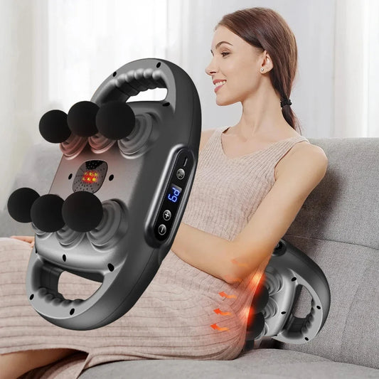 Professional 6-Head Fascia Massage Gun