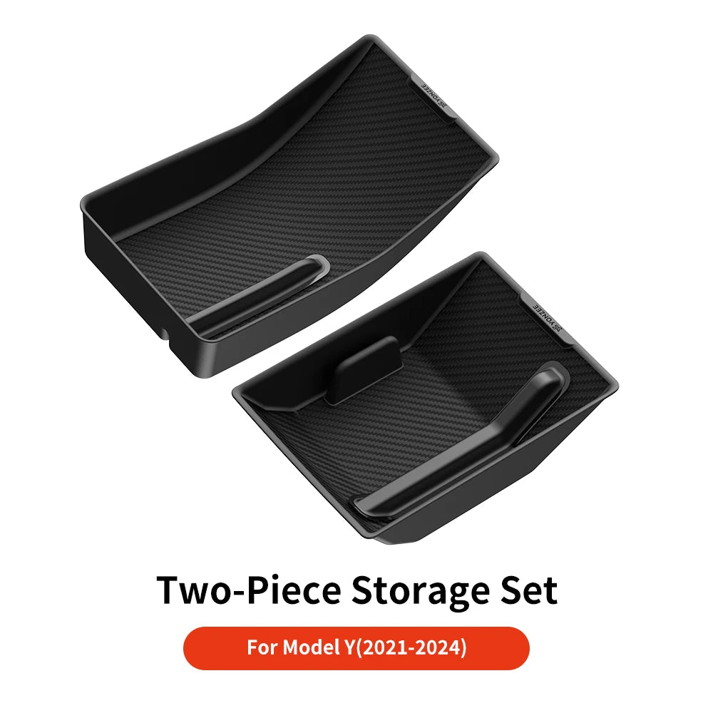 YZ for Tesla Model 3 Y Highland 2021-2024 central control lower storage box handrail box underlay waterproof mat Box Accessories