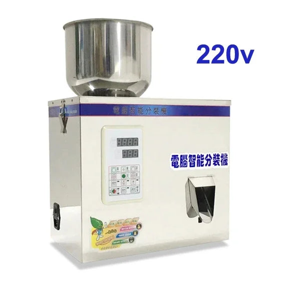 1-120g/1-200g Particle bag tea Packaging Machine Hardware Nut Powder Granule Digital Control Automatic Weighing Filling Machine