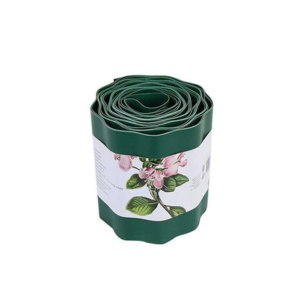 1pcs Garden Grass Lawn Edge Border Fence Path Flexible Lawn Edging Border Fence Outdoor Plastic Landscape Garden Decor