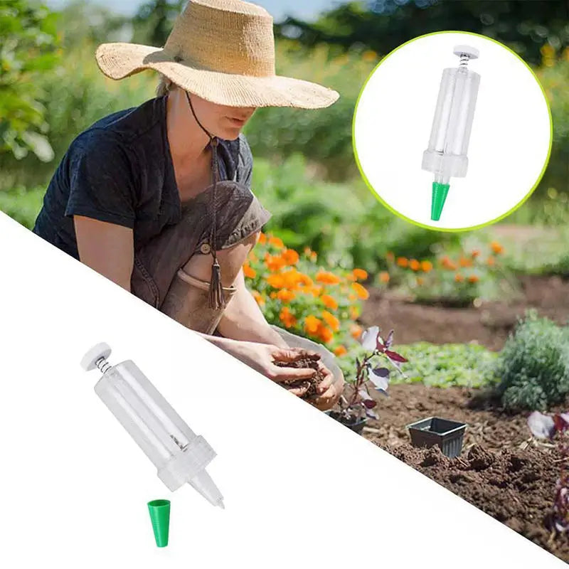 1/3pcs Handheld Sower Spreaders Seed Dispenser Manual Seeder Tool for Garden Planting Flower Pot Garden Bed Gardening Supplies