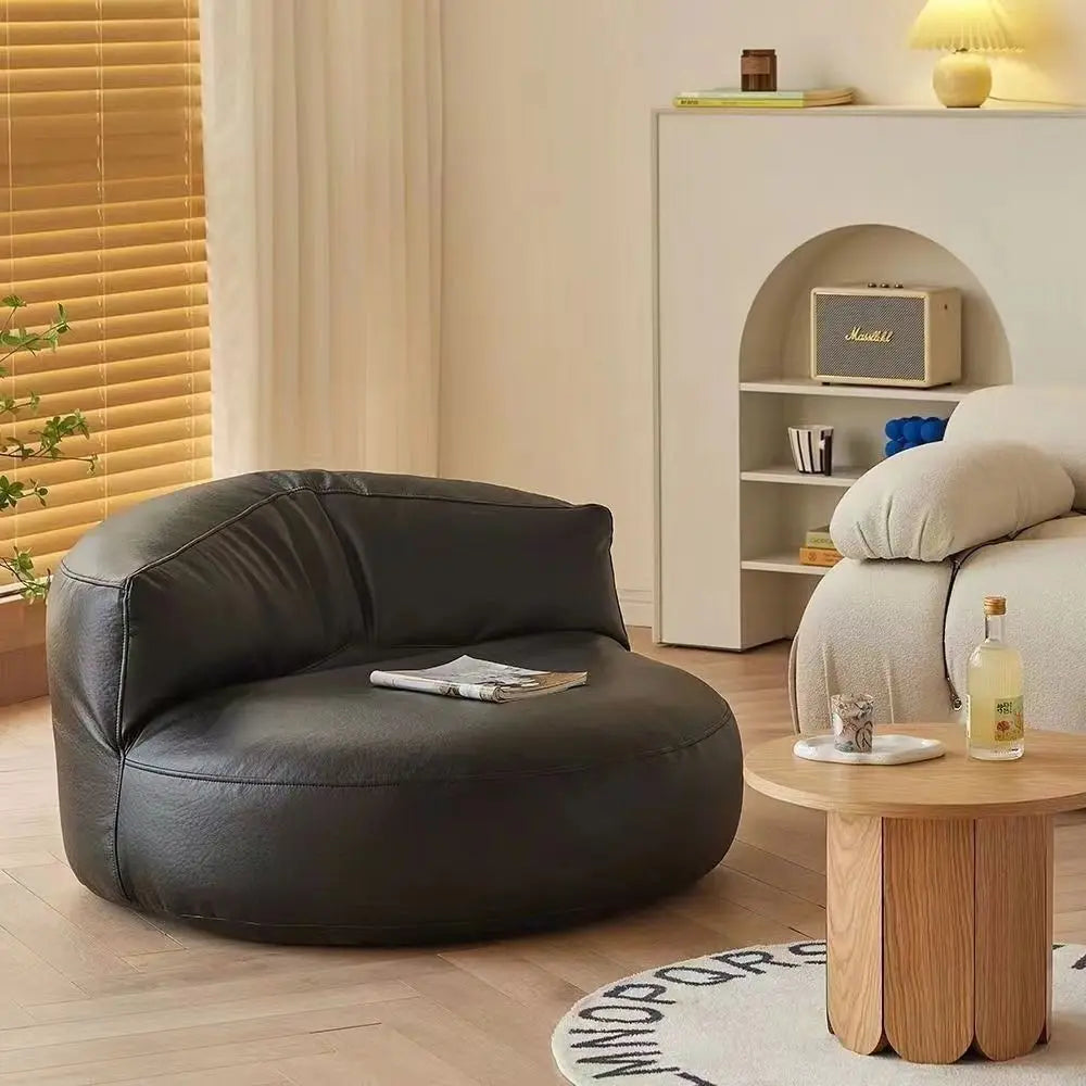 GUIG Lazy Sofa Can Lie In The Family Living Room Balcony Small Apartment Beanbag Tatami Network Red Single Sofa Living Room