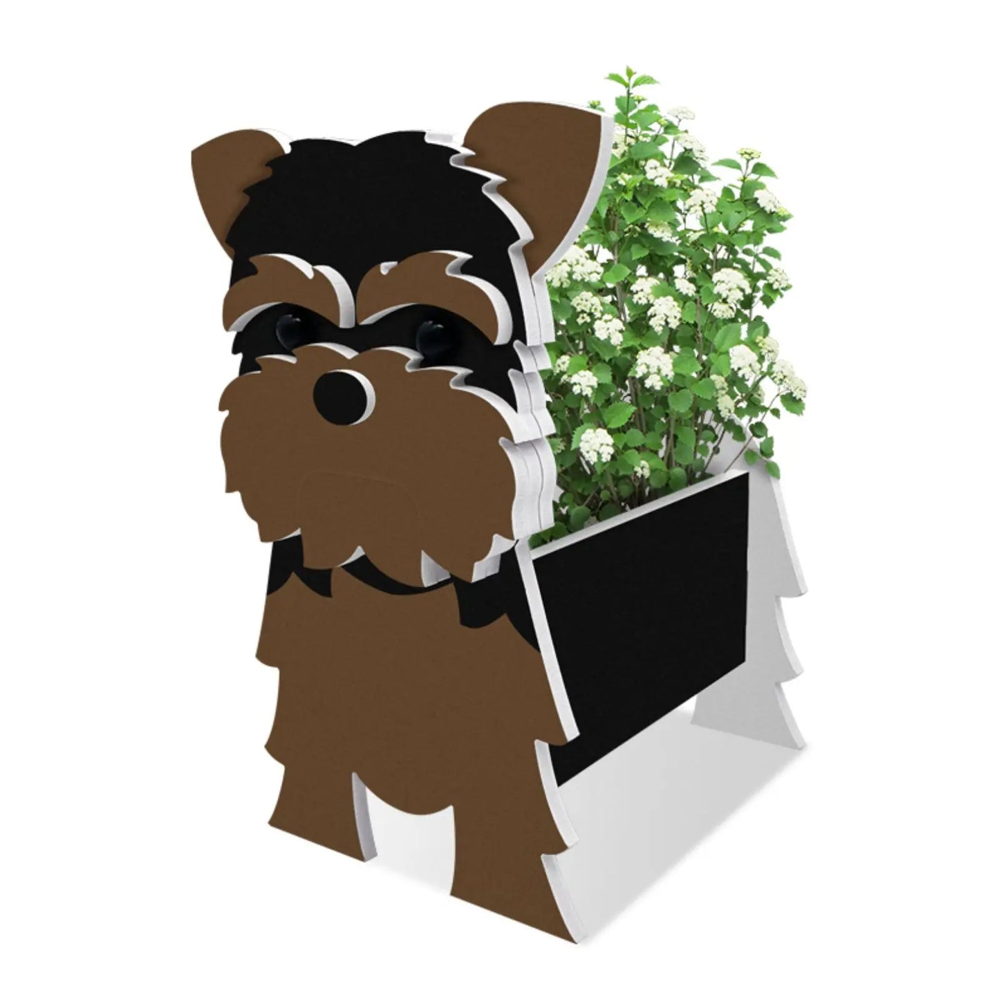 DIY Dog Planter Garden Flower Pot Pomeranian Husky Horse Sheep Elephant Bear Vase Pots Animal PVC FlowerPots Garden Home Decor