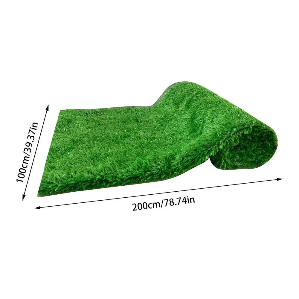 Grass Mat Green Artificial Grass Fake Lawn Landscape DIY Garden Simulation Moss Lawns Mats Indoor Outdoor Decorations Home Decor