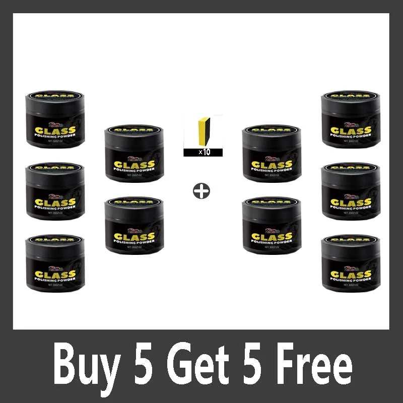 Glass Polish Power Auto Windshield Glass Window Scratches Repair Tools Cerium Oxide Power Car Detailing Maintenance