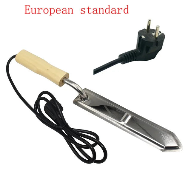 Beekeeping Electric Uncapping Knife Heating Scraping Honey Frame Cutter Fork Bee Hive Tools For Beekeeper Supplies Equipment