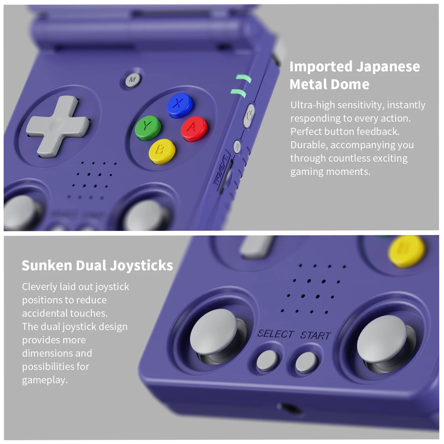 Flip Handheld Game Console