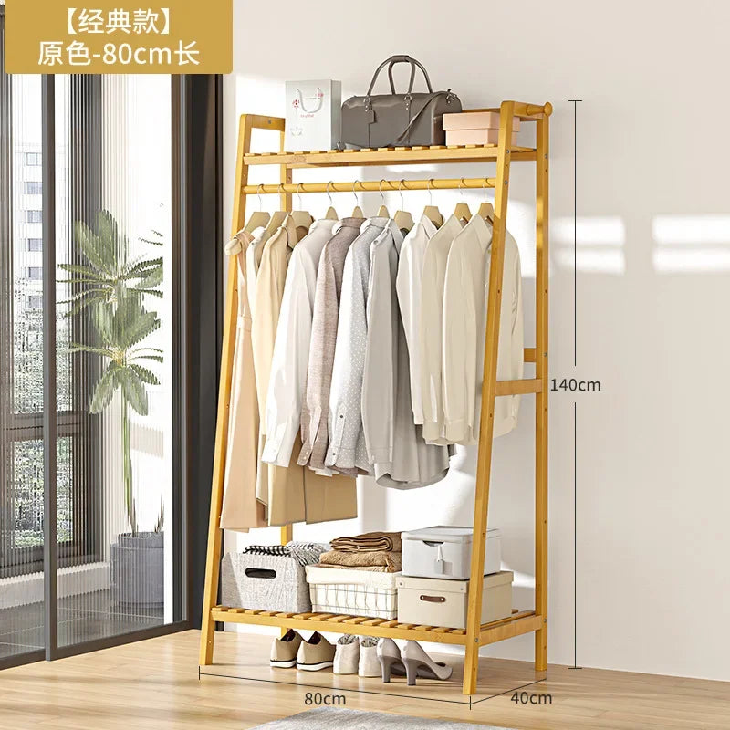 Movable Clothes Hanger Coats Clothing Rack Shelfs Home Furniture Room Shelves Closet Closet Shoe Organizer Jingle Bells Sofa