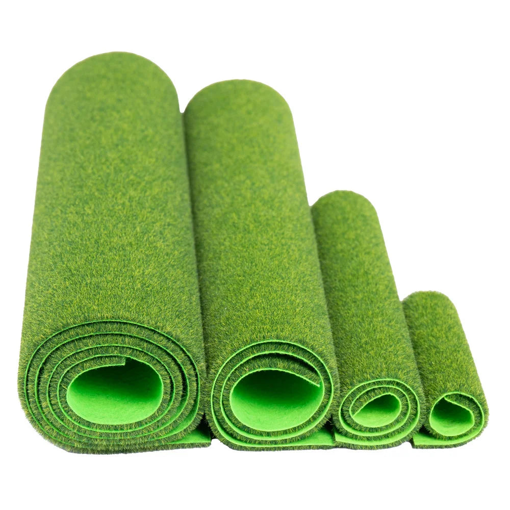 Ultra-Realistic Flocked Artificial Grass - Soft Touch Synthetic Turf for Indoor/Outdoor, Pet-Safe & Kid-Friendly Lawn Decor