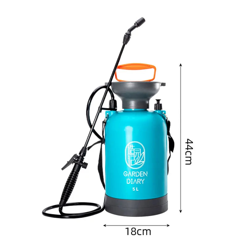 5L Garden Pressure Sprayer Irrigation Flower Plant Watering Can Pesticide Fertilizer Spray Tool Air Pump Water Sprayers Bottle