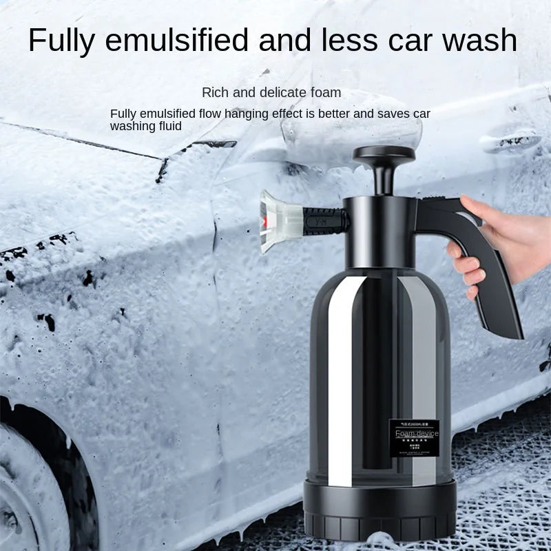 2L Hand Pump Foam Sprayer for Car Wash | AlluCanFind