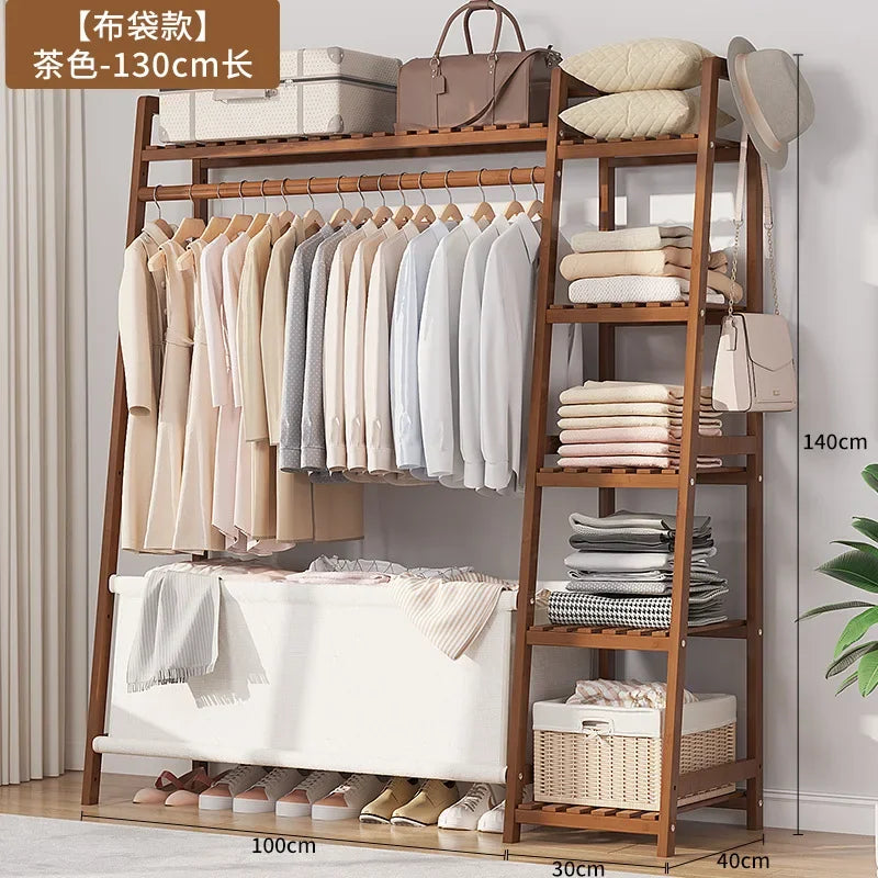 Movable Clothes Hanger Coats Clothing Rack Shelfs Home Furniture Room Shelves Closet Closet Shoe Organizer Jingle Bells Sofa