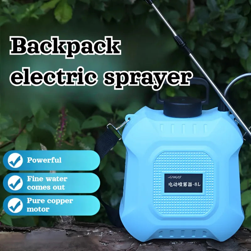 Rechargeable Electric Sprayer Household Car Wash Pump Gardening Watering Sprinkler Disinfectant Sprayer with Bucket