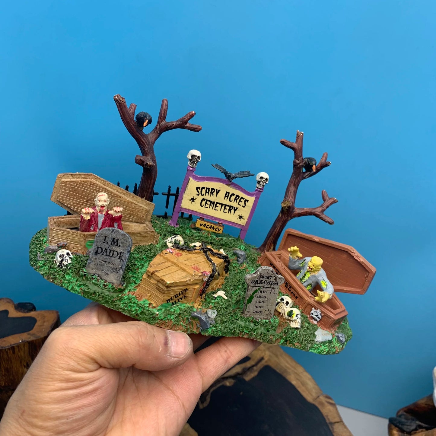 Halloween Christmas Farm Etc. Sand Table Gardening Decor DIY Bonsai Decoration Articles Handicraft Gifts Desk Sculpture
