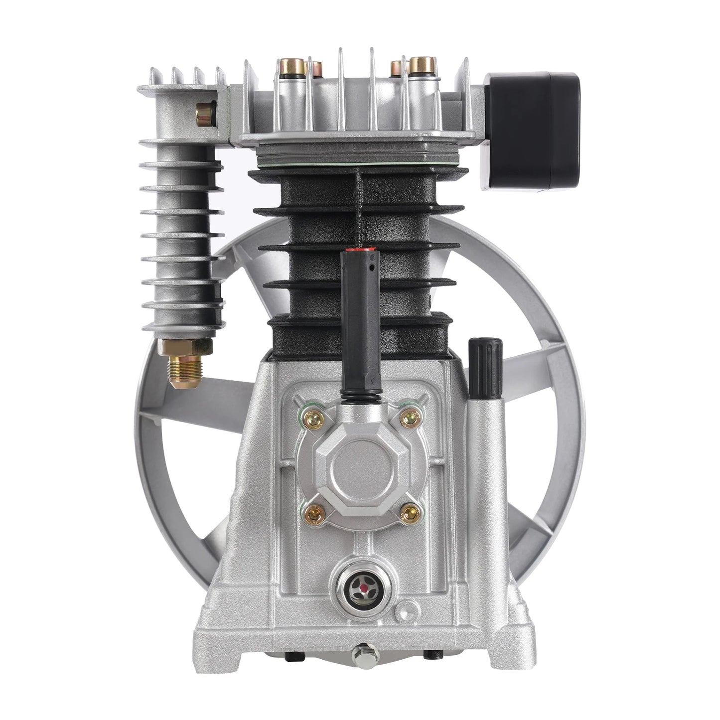 2200w Single Stage Twin Cylinder Air Compressor Pump Head