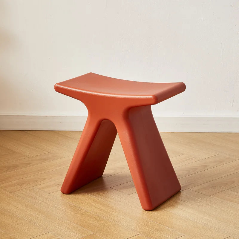 Wuli Nordic Household Shoe Changing Stool Creative Small Bench Modern Minimalist Small Stool Low Stool Special-shaped Stool 2024