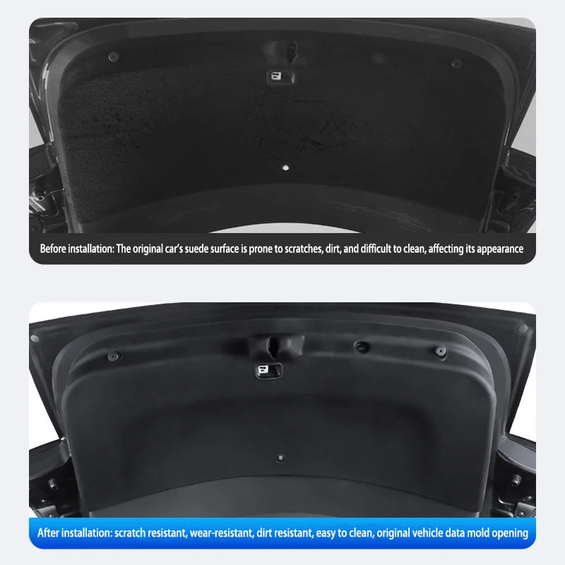 For Tesla Model Y Juniper Trunk TPE Protective Pad Anti-dirty Pad Trunk Scratch Mat New Model Y 2025 Tailgate Protective Mats