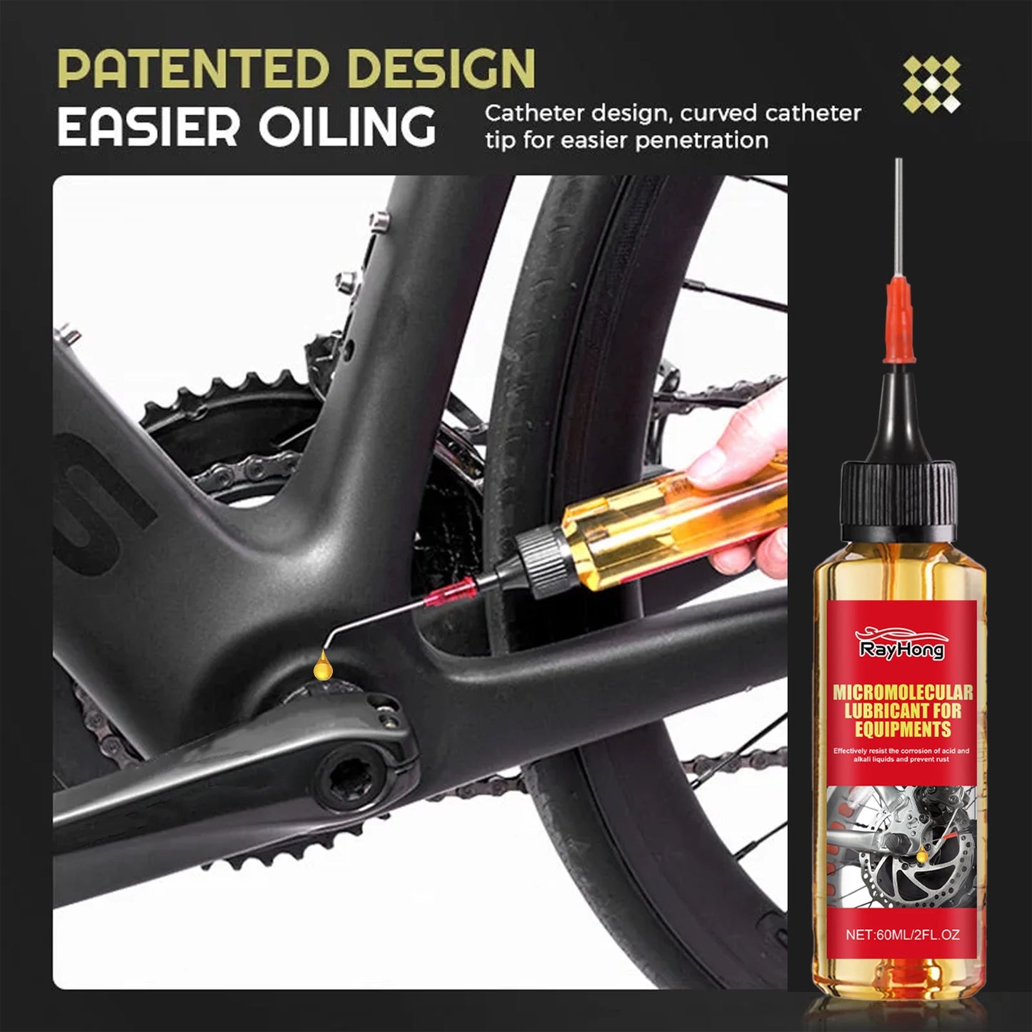 Automotive Micromolecular Mechanical Equipment Lubricating Oil Dust And Rust Parts Maintenance Anti-Corrosion Lubricant