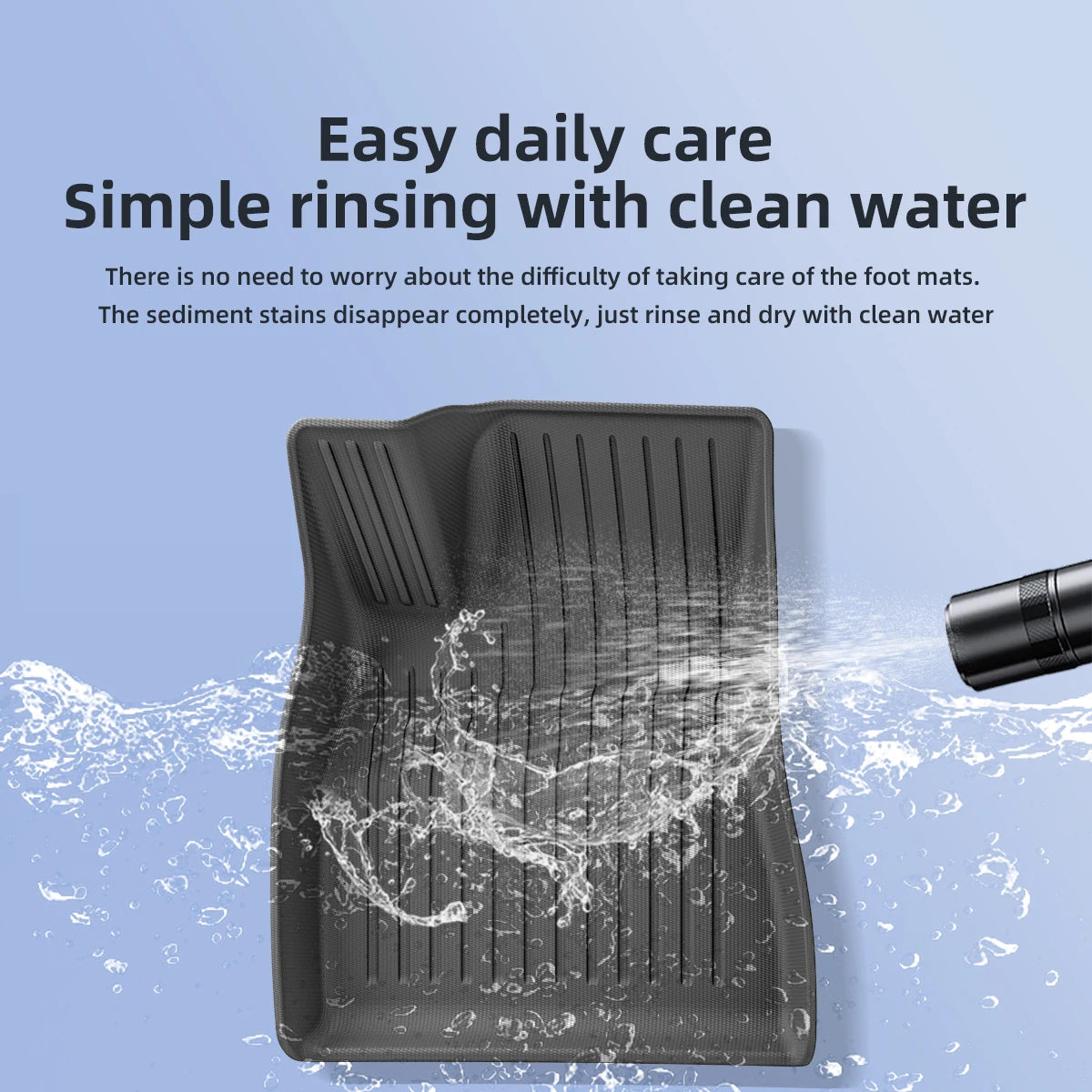 For Tesla Model 3 Highland Floor Mats 2024 Car Accessories TPE Waterproof Foot Pad Front Rear Trunk Mat Rear Seat Backrest Pad