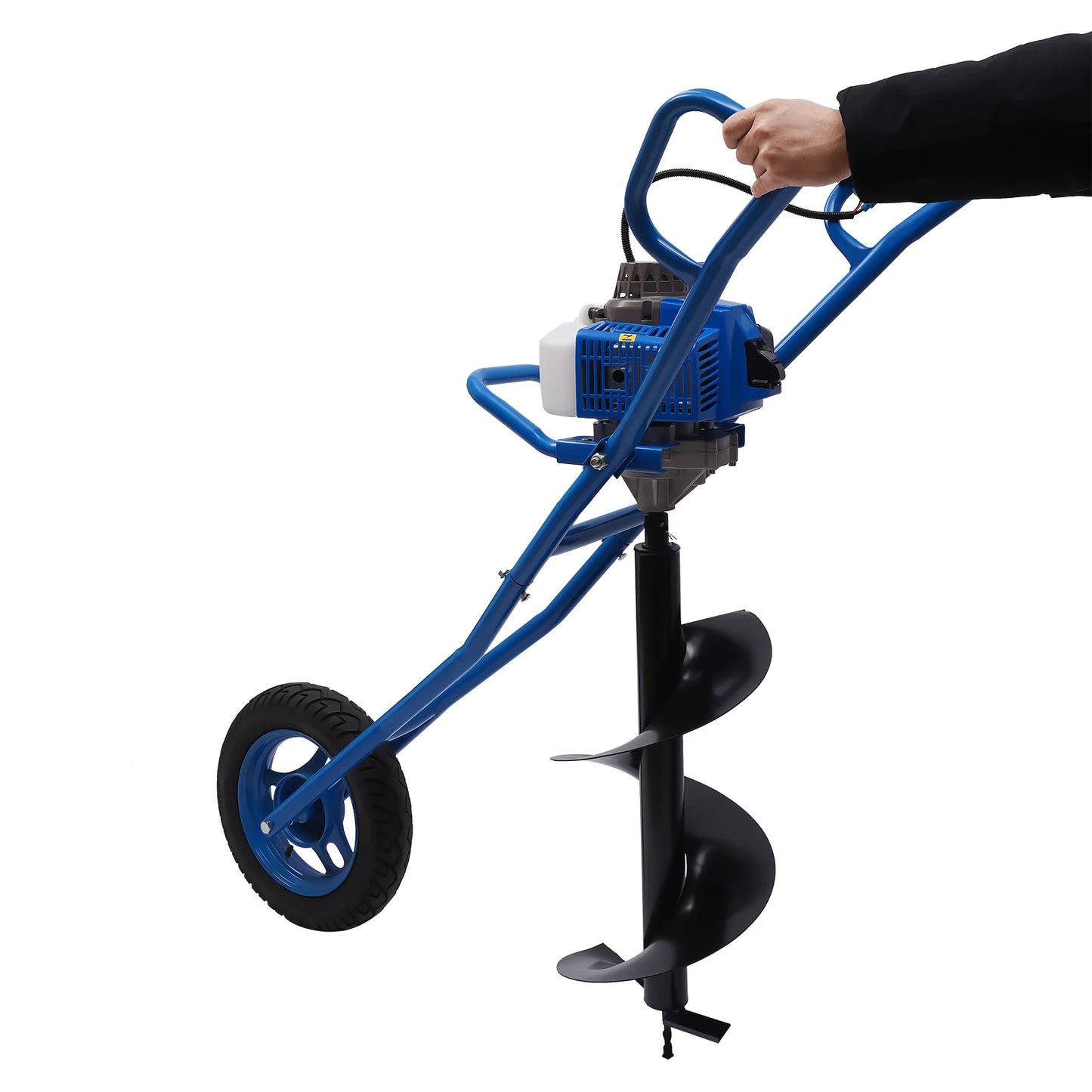 63CC 2.2KW Gasoline Earth Auger | Heavy Duty Hand Push Post Hole Digger