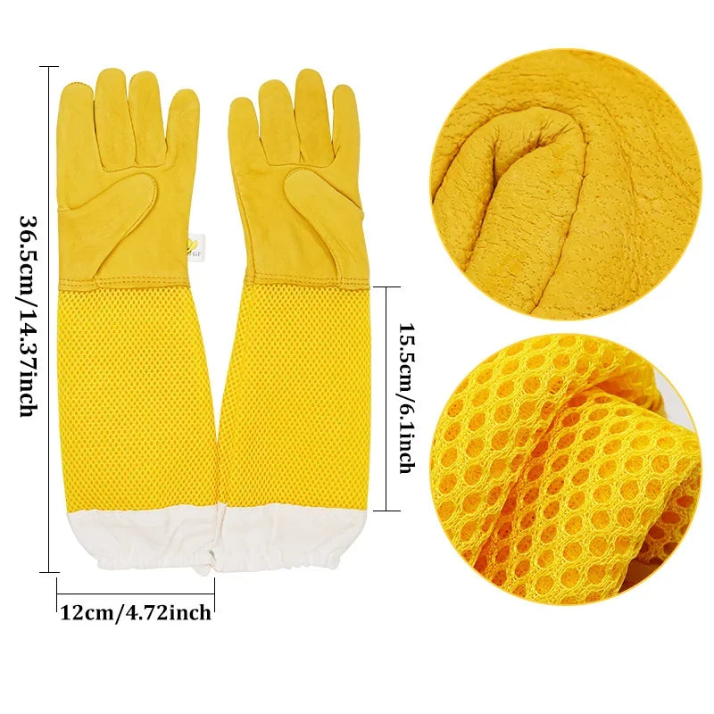 Children Anti-Bee Suit One-Piece Anti Bee Suit with Mesh Mask for Kids Beekeeping Practice Kid Clothing Apiculture Equipement