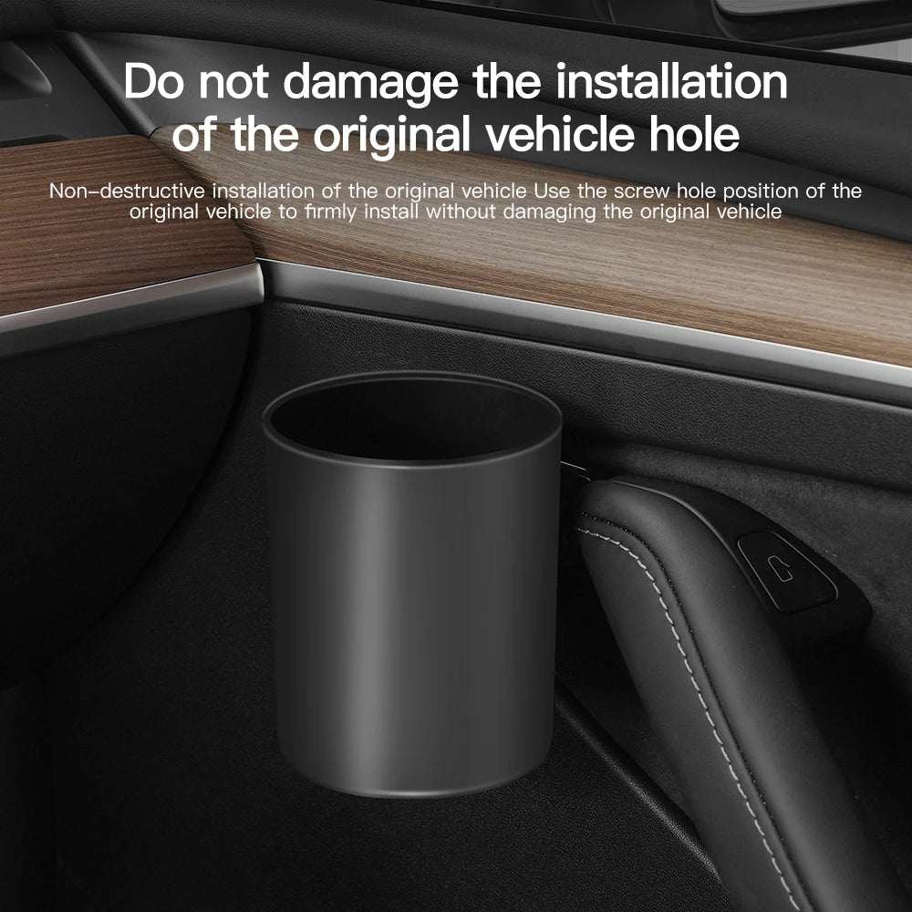 YZ For Tesla Model 3 Y Highland Juniper 2025 4 Pcs/Set Car Door Cup Holder Special Door Cup Storage Box Rack Car Accessories