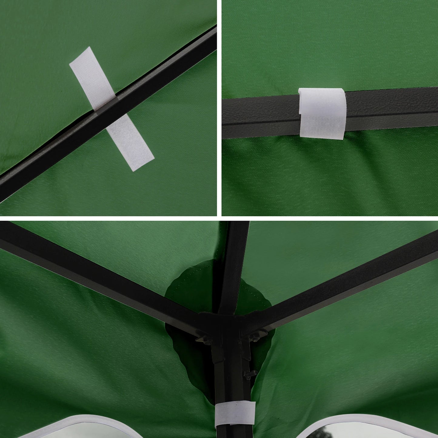 3*3m Gazebo Tent Top, Outdoor UV Protection Sunscreen Tent Top, Can Be Used For Garden Patio Wedding Outdoor Events
