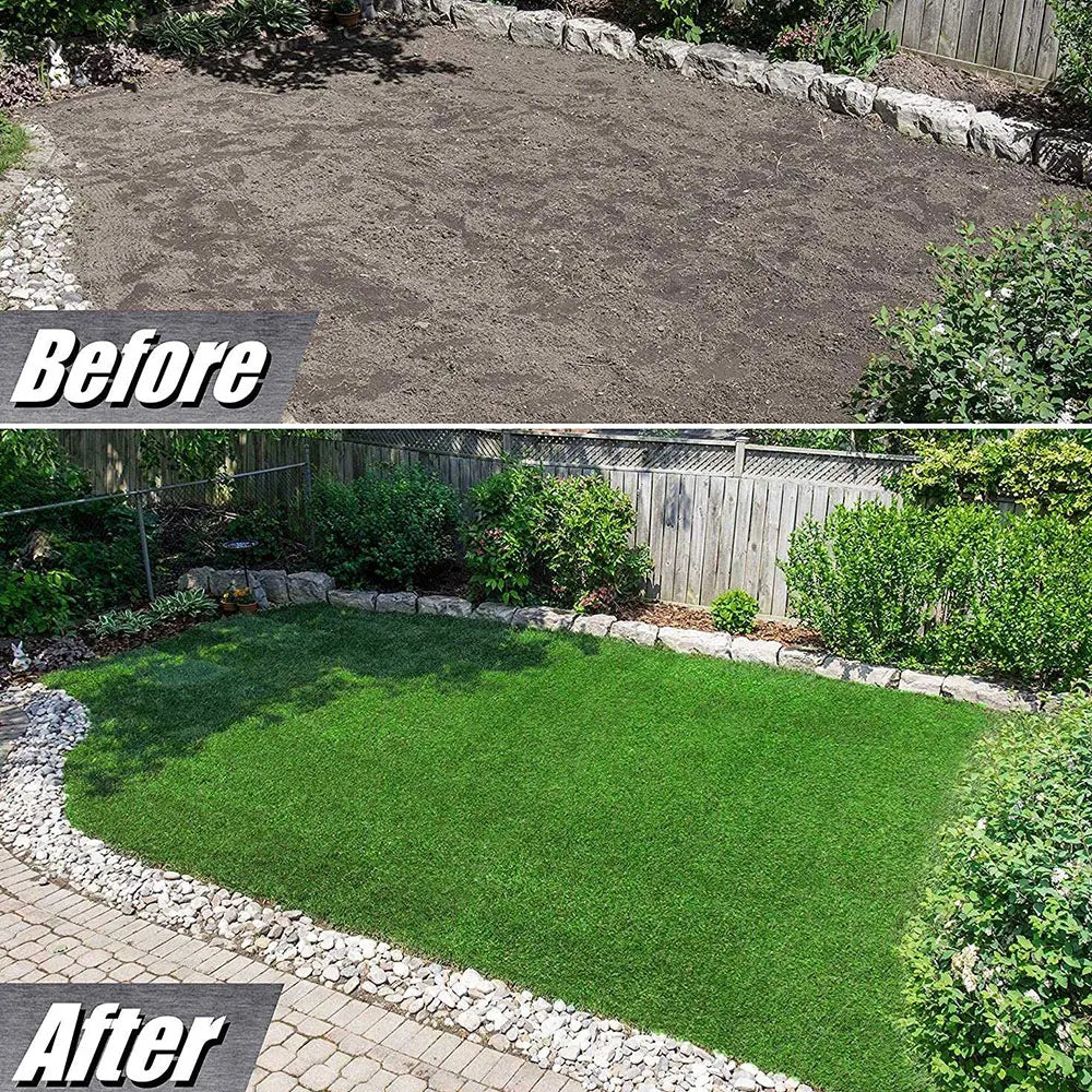 Artificial Turf Grass 1cm Grass Height High Density Realistic Carpet Synthetic Lawn Rug Garden Decor Natural False Grass Rug