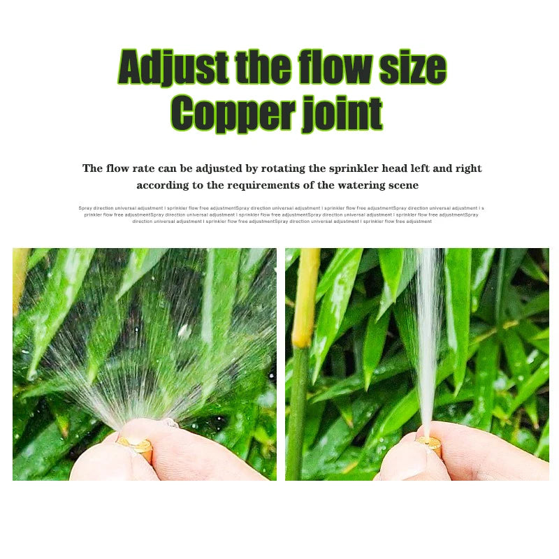 DIY 5-30M Free Bending Universal Spray Kit for Backyard Cooling Humidification Sprayer Garden Flowers Plant Watering Irrigation