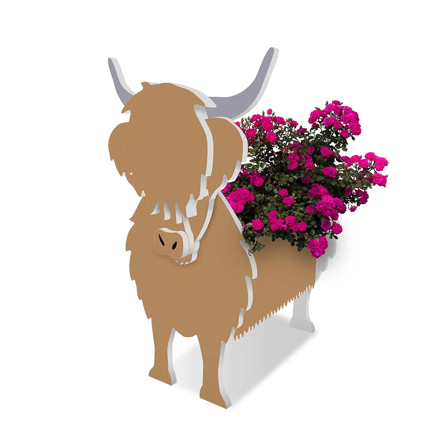 DIY Dog Planter Garden Flower Pot Pomeranian Husky Horse Sheep Elephant Bear Vase Pots Animal PVC FlowerPots Garden Home Decor