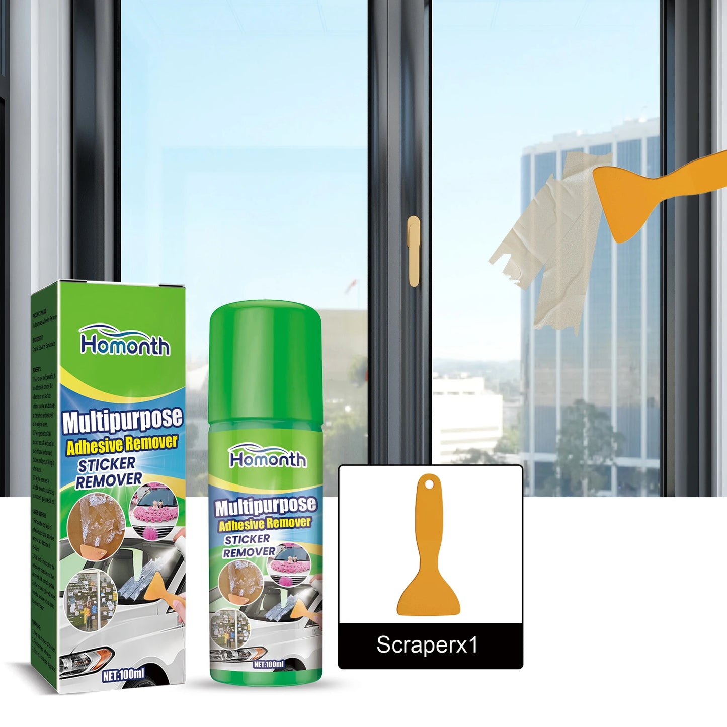 Homonth Glue Remover Multi-purpose Remove Glue Fast Dissolve Adhesive Substance Remove Glue Wash Glue No Marks Mild Cleaner