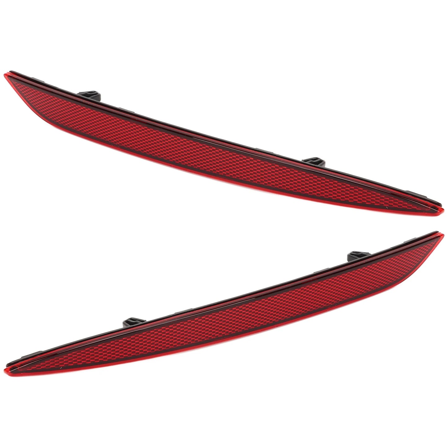 Rear Bumper Reflector Red Lens Car Tail Reflector Light Replacement for 2017 to 2023 Bumper Reflector Light Lamp