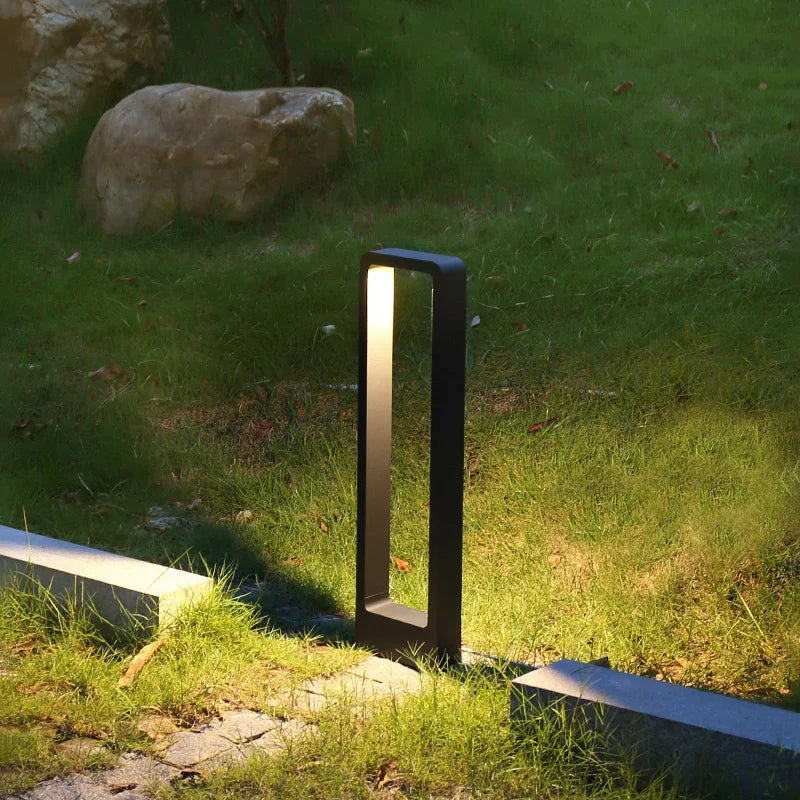 Outdoor Waterproof 10W LED Lawn Lamp Modern Aluminum Pillar Garden Light Villa Courtyard Landscape Lighting Lawn Bollards Lamps