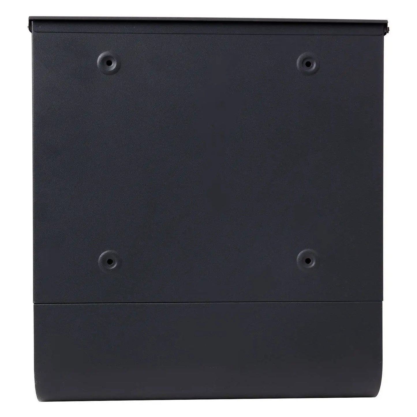 Mail box for newspapers Post Office anthracite newspaper AMSTERDAM address window and viewfinder galvanized steel key