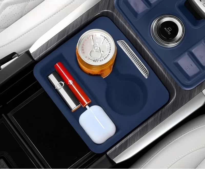 Automobile Central Control Push-pull Storage Box Silicone Shock Absorber Pad Suitable for GreatWall WEY Tank 500Hi4t/z 2023-2025