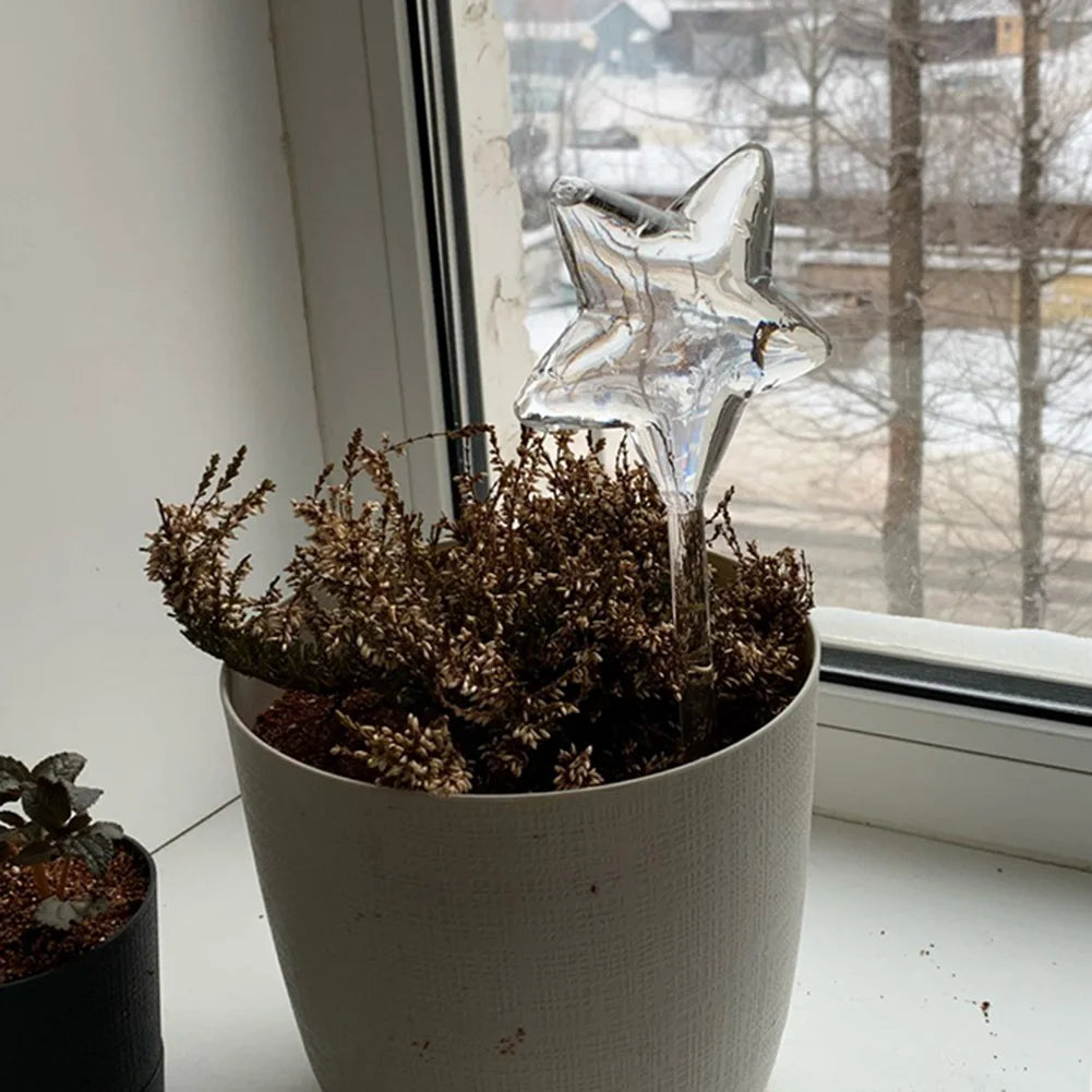 1-15PC Automatic Plant Watering Bulbs Self Watering Bird Shape Water Device Drip Irrigation System for Home Garden Flower Plants