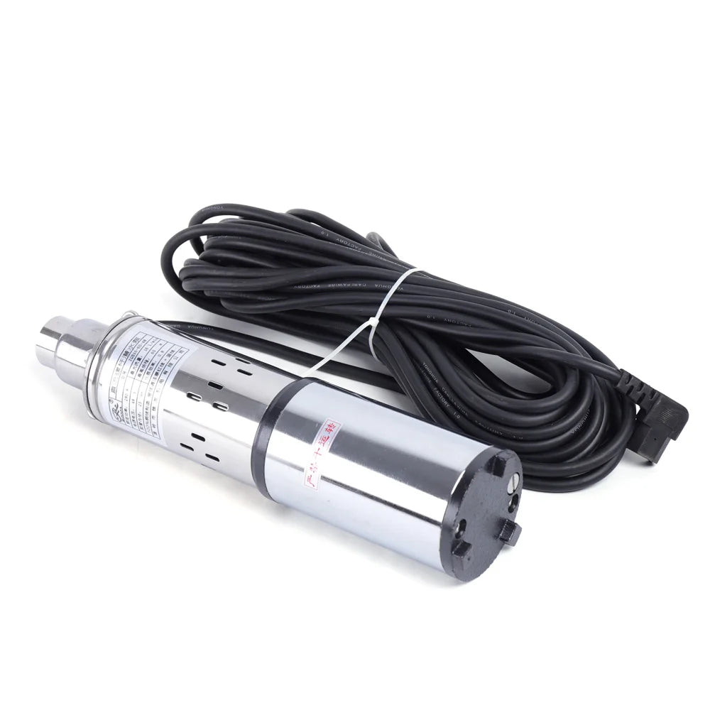 280W 48V Solar Powered Submersible Pump Deep Well 60M Lift Water Pump Farm
