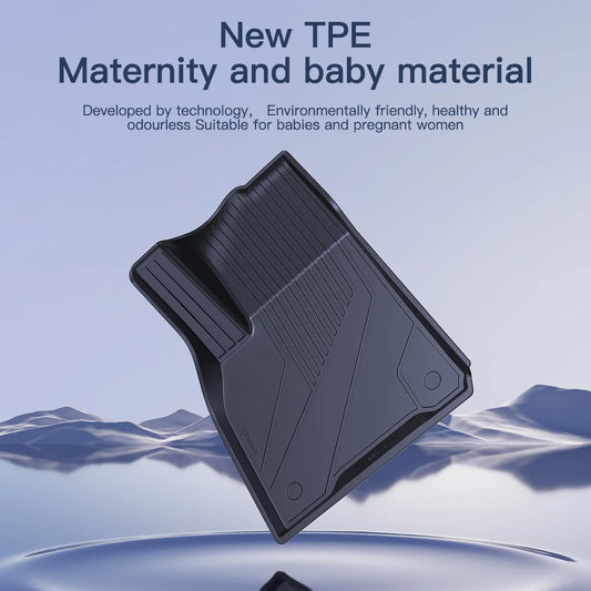 YZ For Tesla Floor Mats Model 3 Y 2021-2024 Car Four Seasons Waterproof Non-slip Floor Mat NEW TPE Special Car Accessories