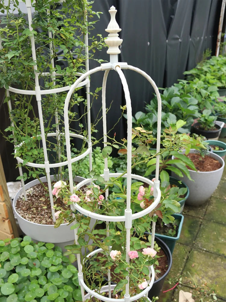 Plant Climbing Supporter Climbing Plant Support Frame Outdoor Flower Vines Pot Stand Garden Climbing Frame Indoor Floral Decor