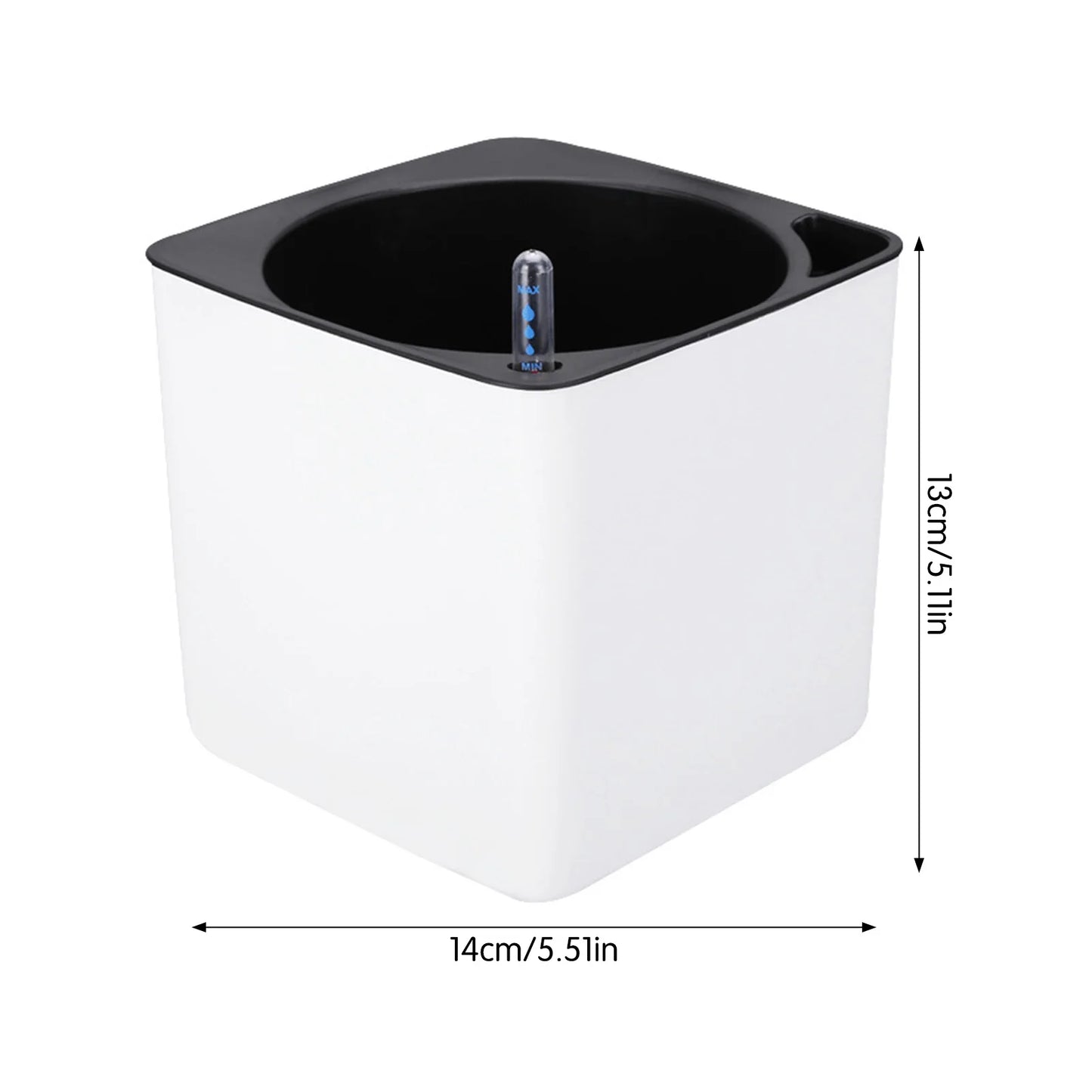 Self-Watering Planter Pots with Water Level Meter Pots Self-Absorbent Planter Plant Pot Plant Container Home Office Decor