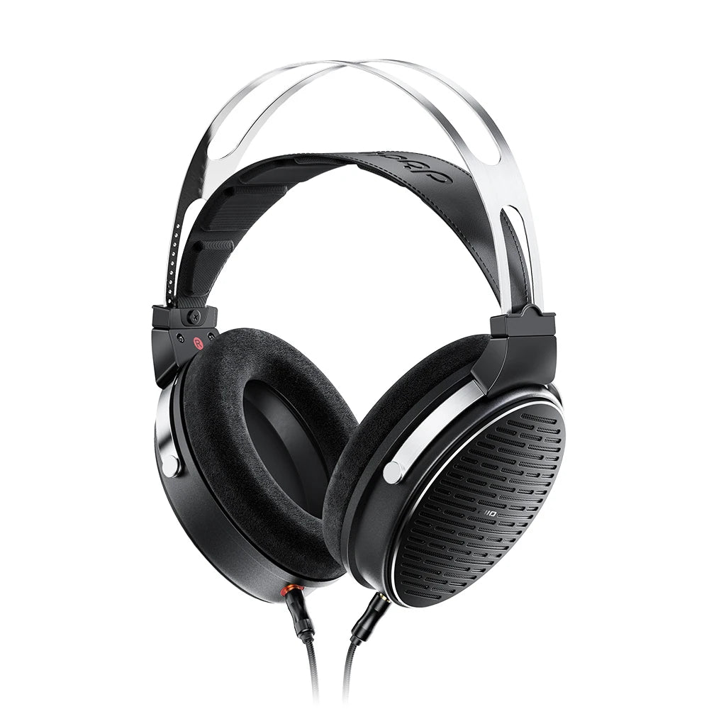 FiiO JT3 Over-Ear lightweight Open HiFi music headphones with wired HIFI fever control and interchangeable cables