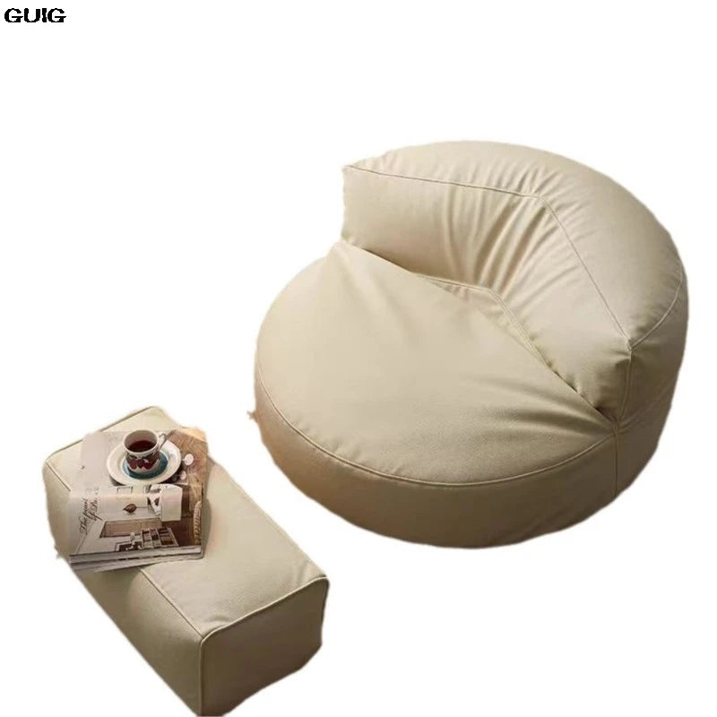 GUIG Lazy Sofa Can Lie In The Family Living Room Balcony Small Apartment Beanbag Tatami Network Red Single Sofa Living Room