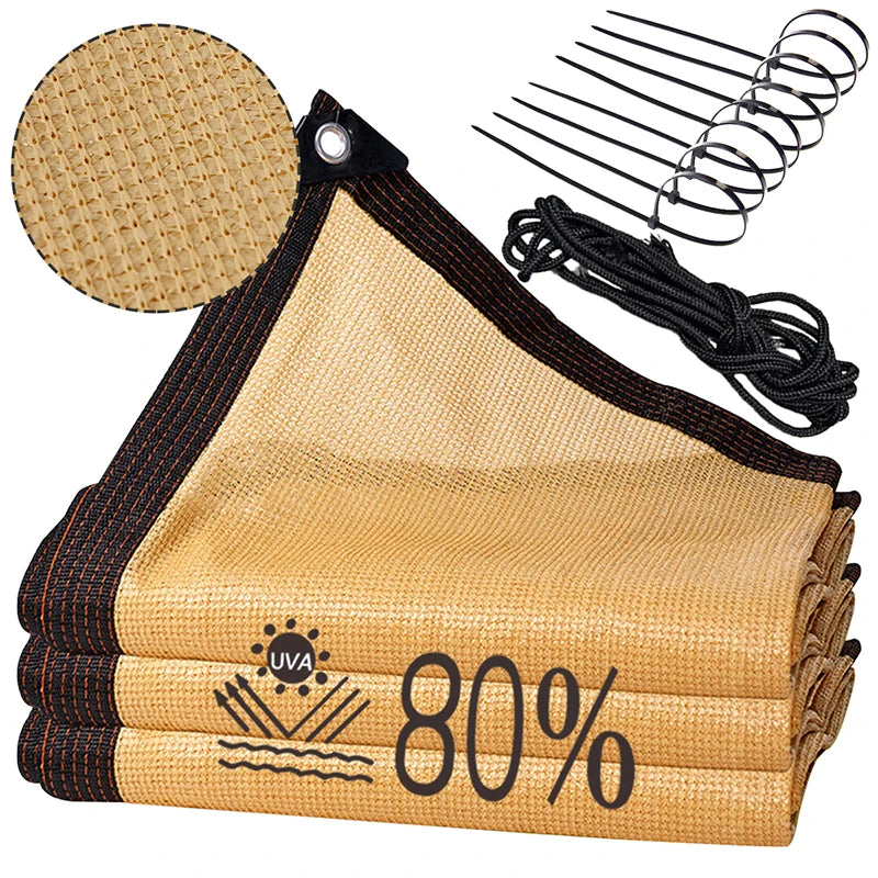 outdoor sun shade mesh Privacy fence garden gazebo camping tent Car swimming pool cover accessories Terrace decoration