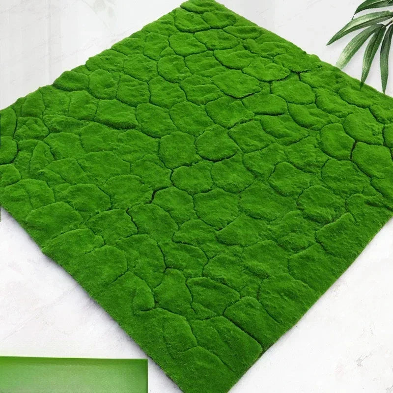 Artificial Turf Moss Wall Synthetic Grassland Fake Faux Grass Simulation Muscu Grass Decor Outdoor Decoration Garden Accessories