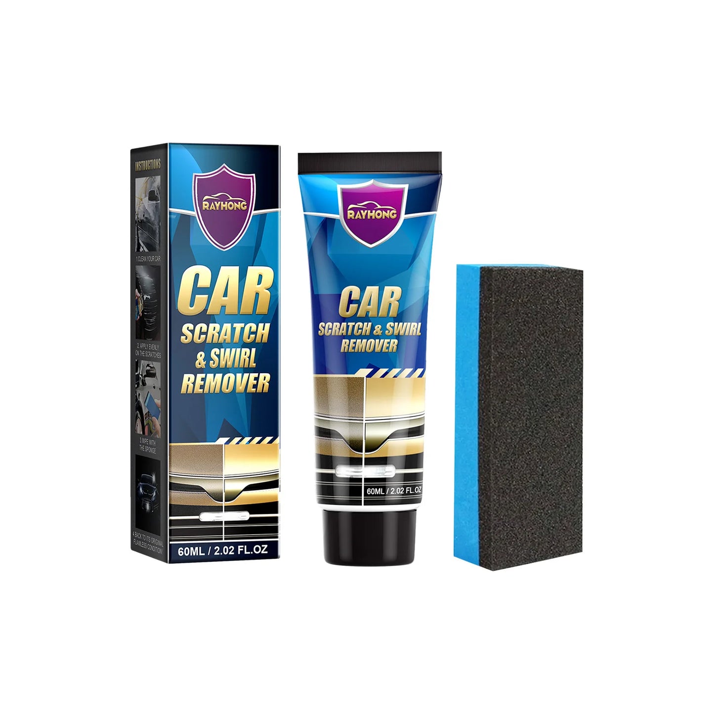 Car Scratch Remover Paint Care Tools Auto Swirl Remover Scratches Repair Polishing Auto Body Grinding Compound Anti Scratch Wax